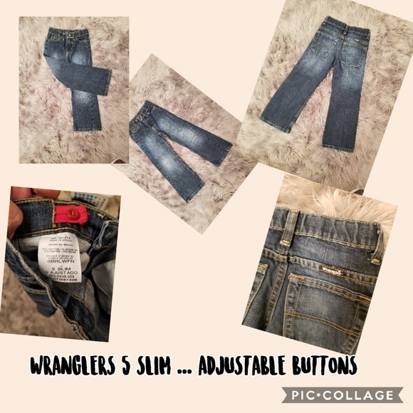 BUNDLE OF 2 BOYS WRANGLERS SIZE 5 - Picture 3 of 3